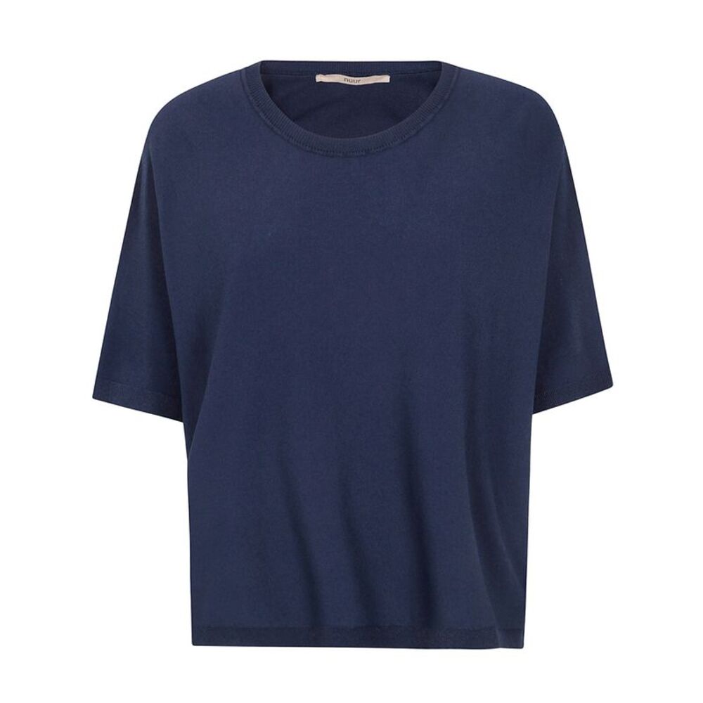 Nuur Women Short Sleeves Oversized Round Neck